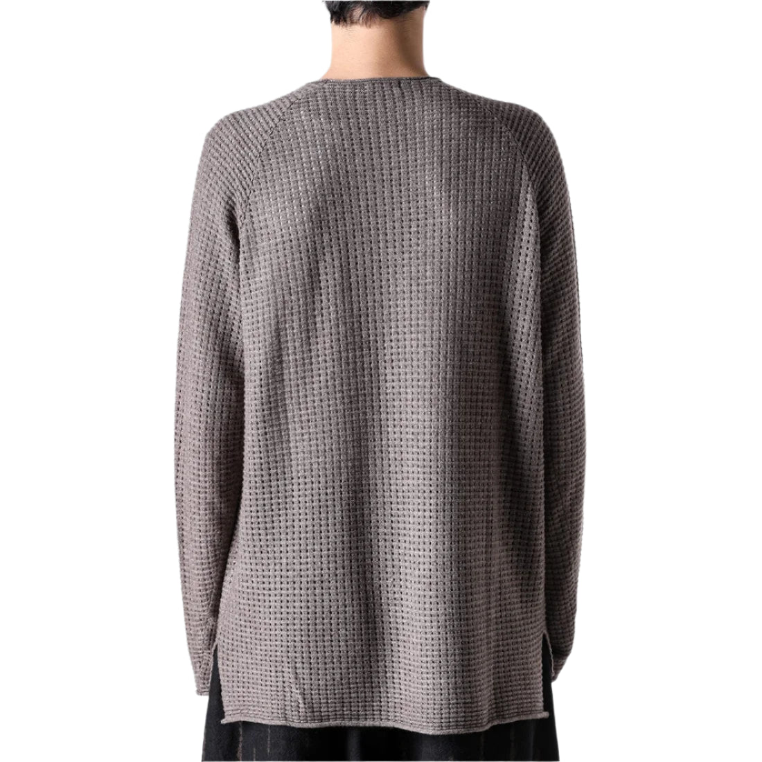 Devoa Knit Long Sleeve Grey