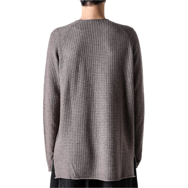 Devoa Knit Long Sleeve Grey