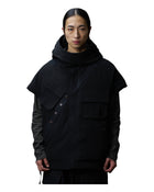 Devoa Down Vest Black