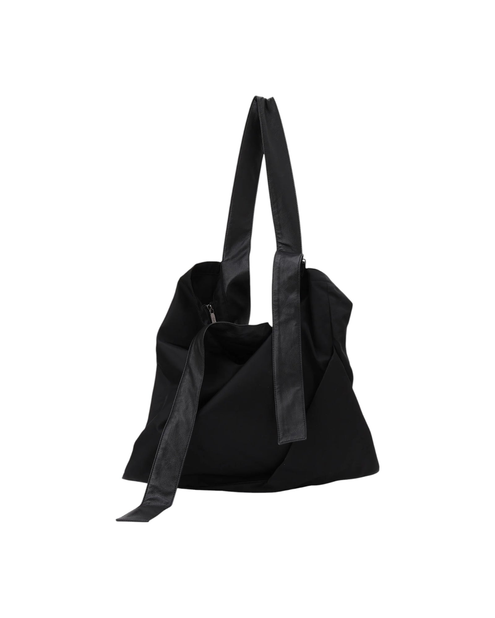 Discord by Yohji Yamamoto Drape Belt Tote Bag Black