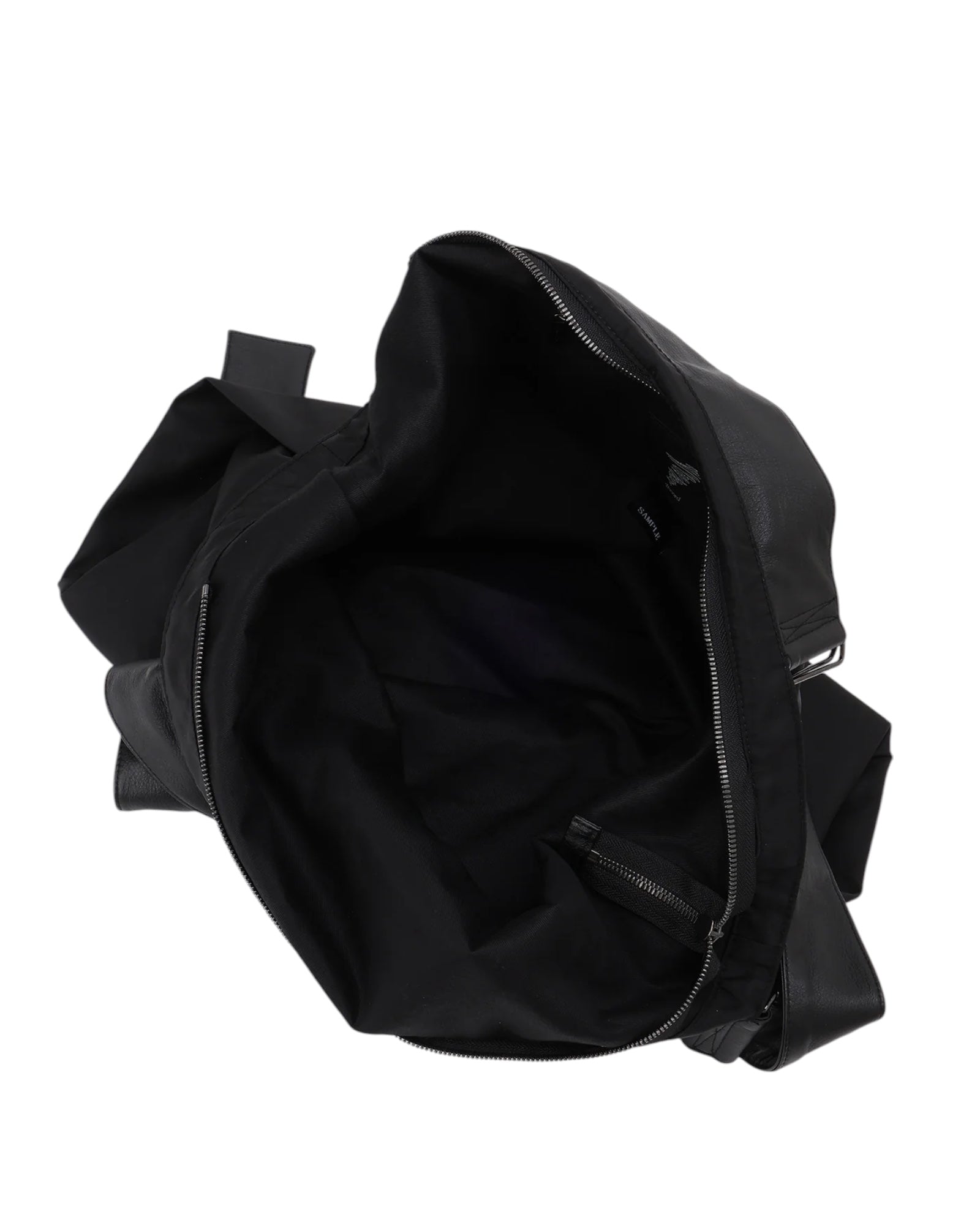 Discord by Yohji Yamamoto Drape Belt Tote Bag Black