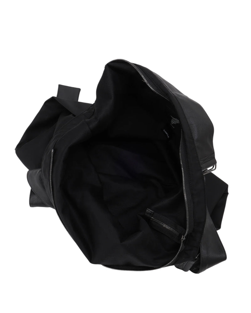 Discord by Yohji Yamamoto Drape Belt Tote Bag Black