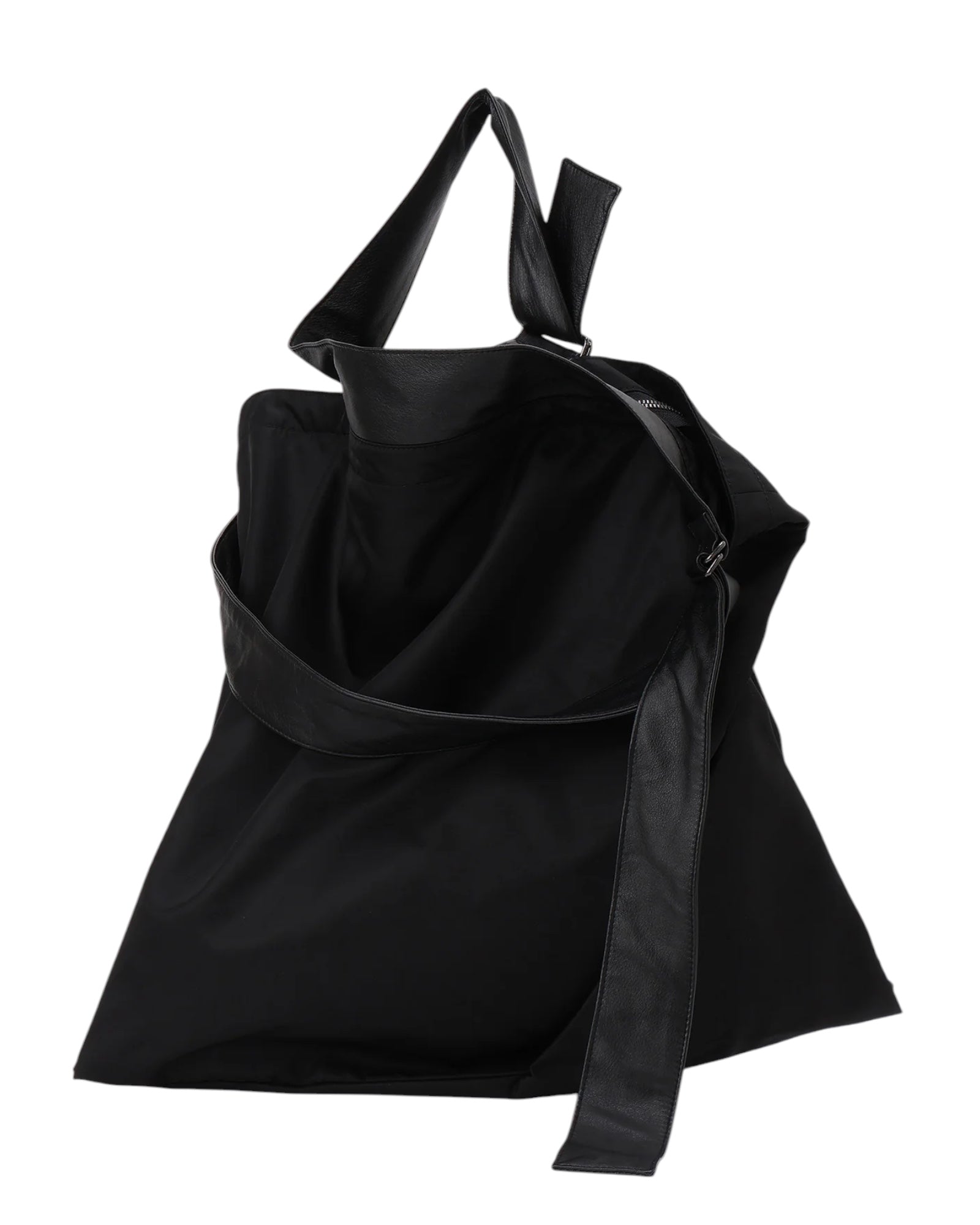 Discord by Yohji Yamamoto Drape Belt Tote Bag Black