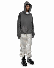 Alexander Digenova Scrap Logo Hoodie Grey