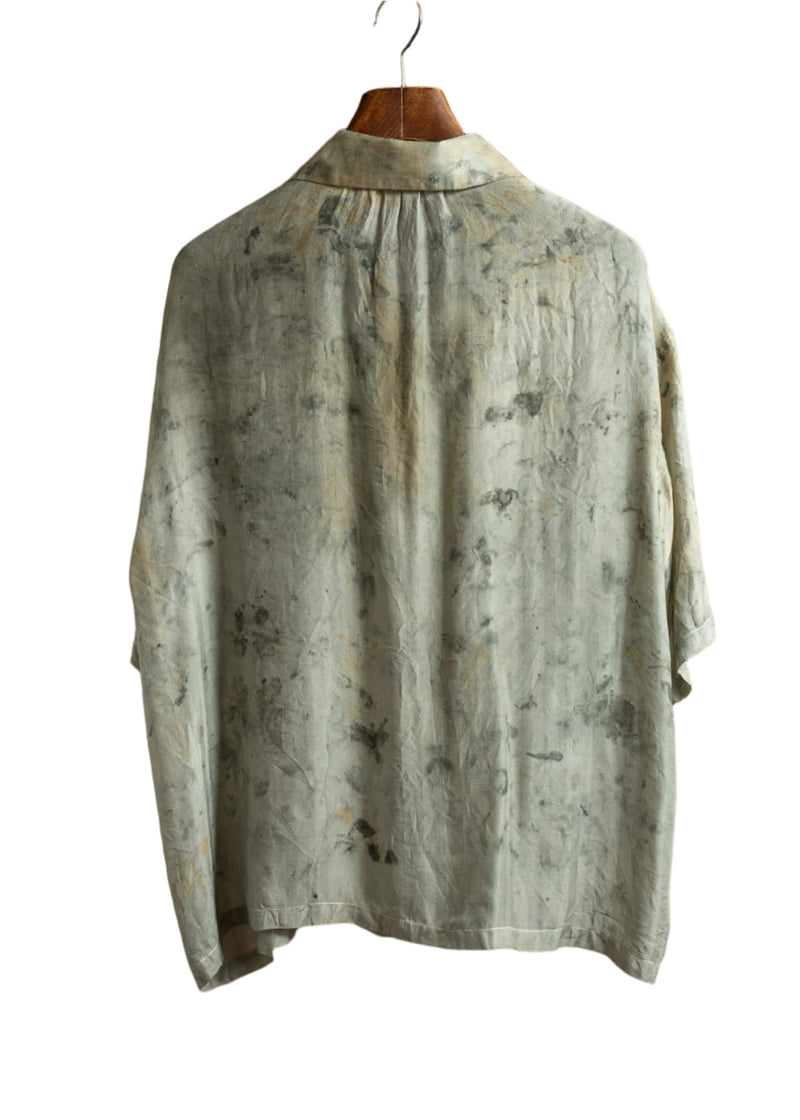 Peng Tai Chinese Medicine Dyed Silk Shirt
