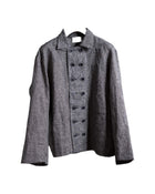 Peng Tai Double Breasted Working Shirt Ash Grey