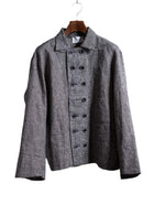 Peng Tai Double Breasted Working Shirt Ash Grey