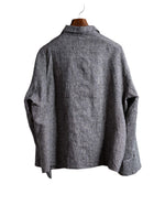 Peng Tai Double Breasted Working Shirt Ash Grey