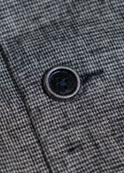Peng Tai Double Breasted Working Shirt Ash Grey