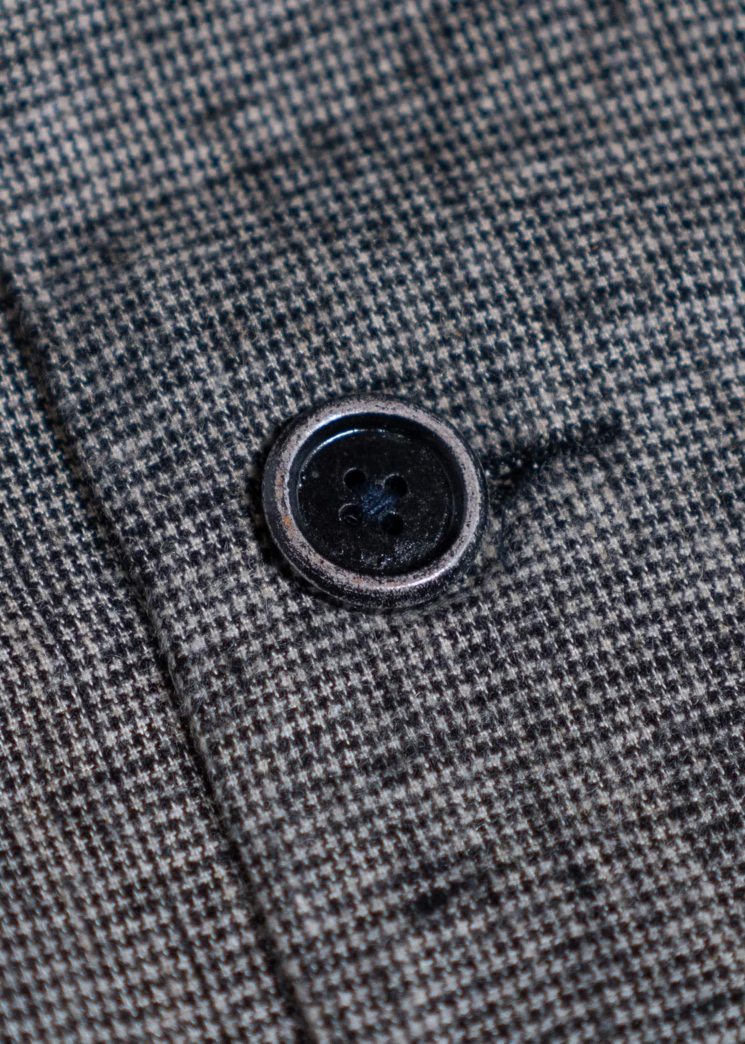 Peng Tai Double Breasted Working Shirt Ash Grey