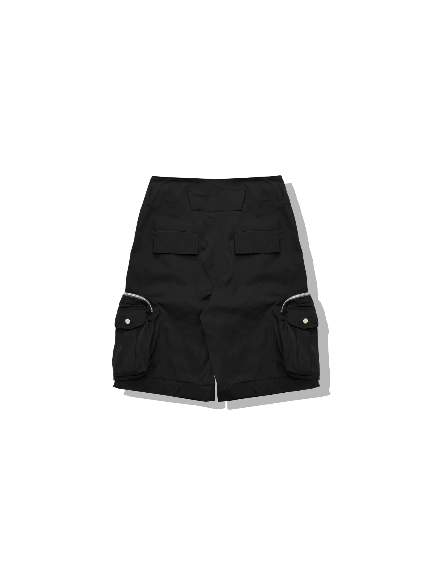 FFFPOSTALSERVICE Diffraction Convertible Cargo Trousers Black