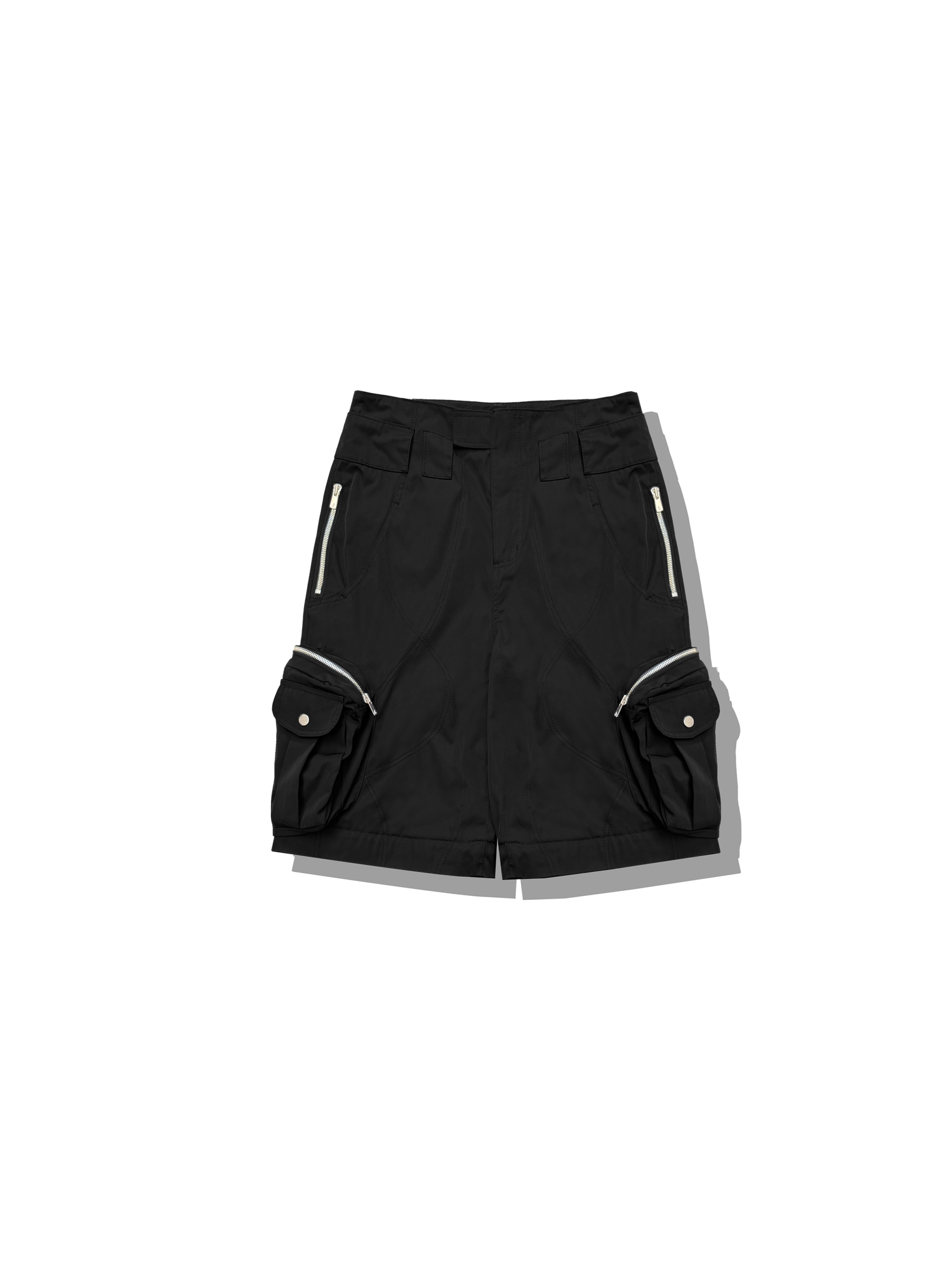 FFFPOSTALSERVICE Diffraction Convertible Cargo Trousers Black
