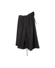 ænrmòus Double Layer Shorts Black