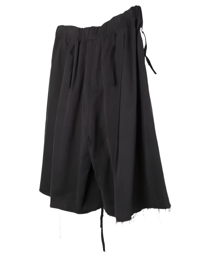 ænrmòus Double Layer Shorts Black