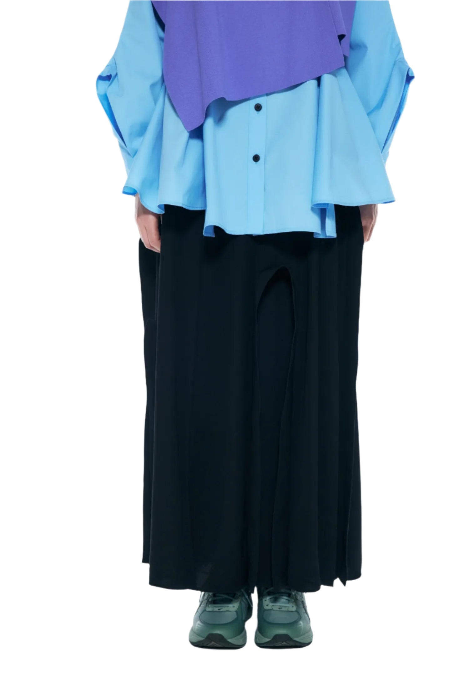 Enfold Draped Arch Skirt Black