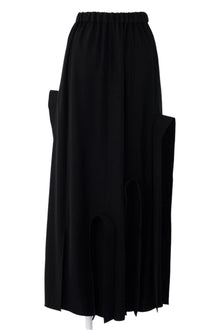 Enfold Draped Arch Skirt Black