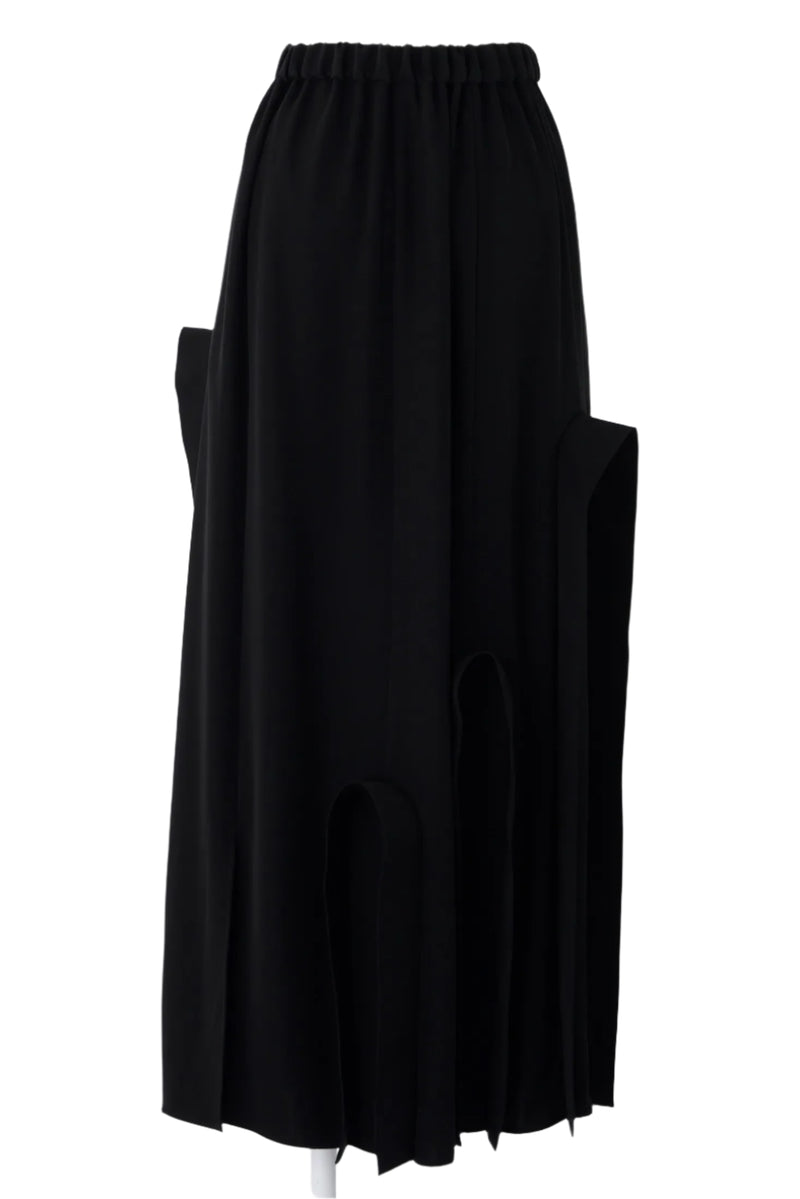 Enfold Draped Arch Skirt Black