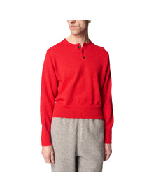 Omar Afridi Elipse Henry Neck Red