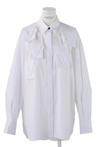 Enfold Motif Shirt White