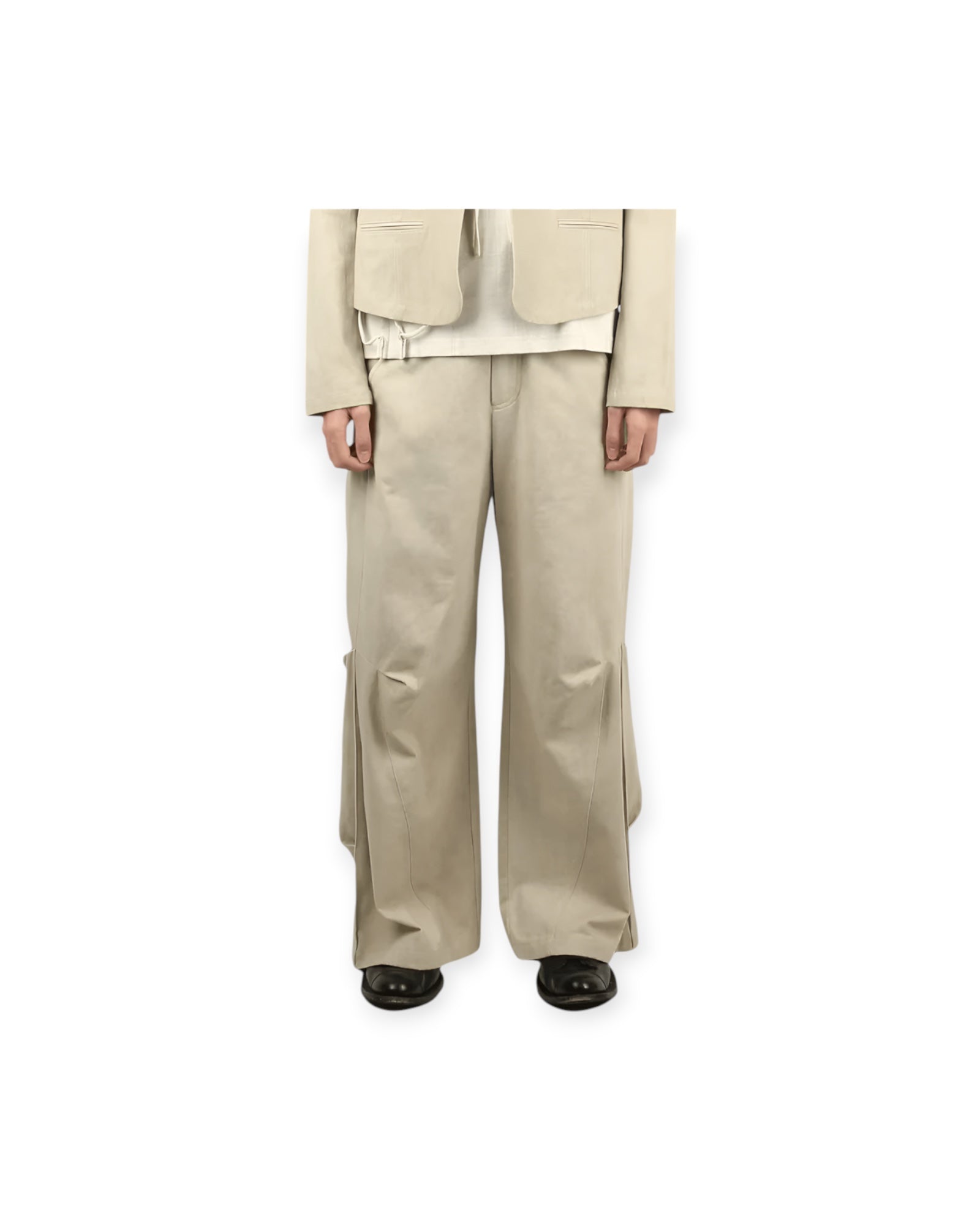 ænrmòus Engineer Bulbo Pants Cream