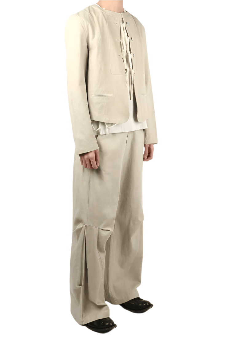 ænrmòus Engineer Bulbo Pants Cream
