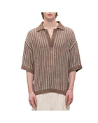 FengChenWang Oversized Knit Polo