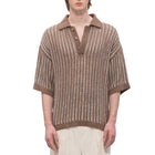 FengChenWang Oversized Knit Polo