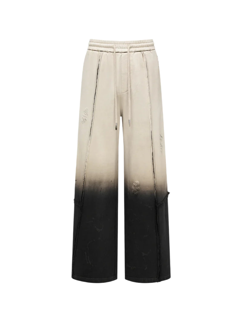 FengChenWang Gradient Washed Deconstruction Sweatpants
