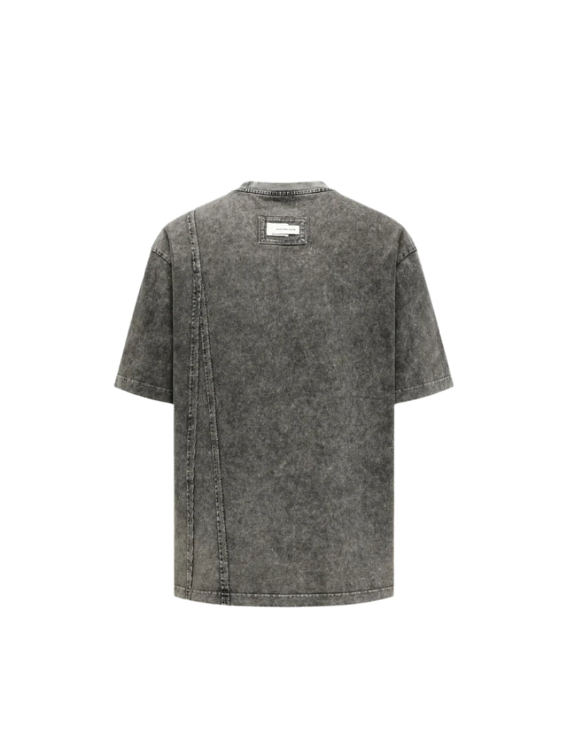 FengChenWang Tie-Dyed Panelled T-Shirt