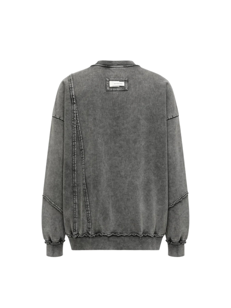 FengChenWang Tie-Dye Panelled Sweater