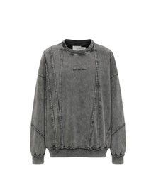 FengChenWang Tie-Dye Panelled Sweater