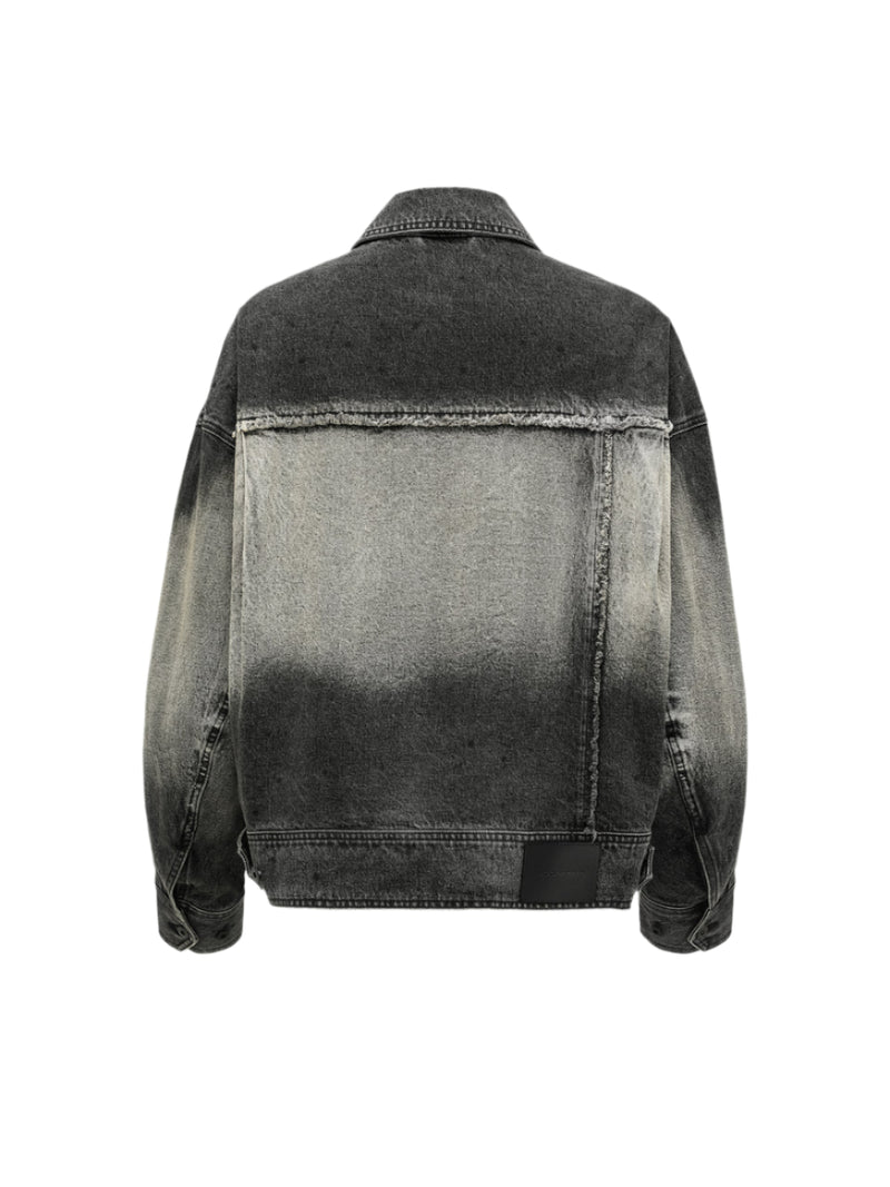 FengChenWang Denim Deconstructed Washed Jacket