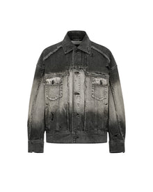 FengChenWang Denim Deconstructed Washed Jacket