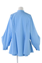 Enfold Flared Shirt Light Blue