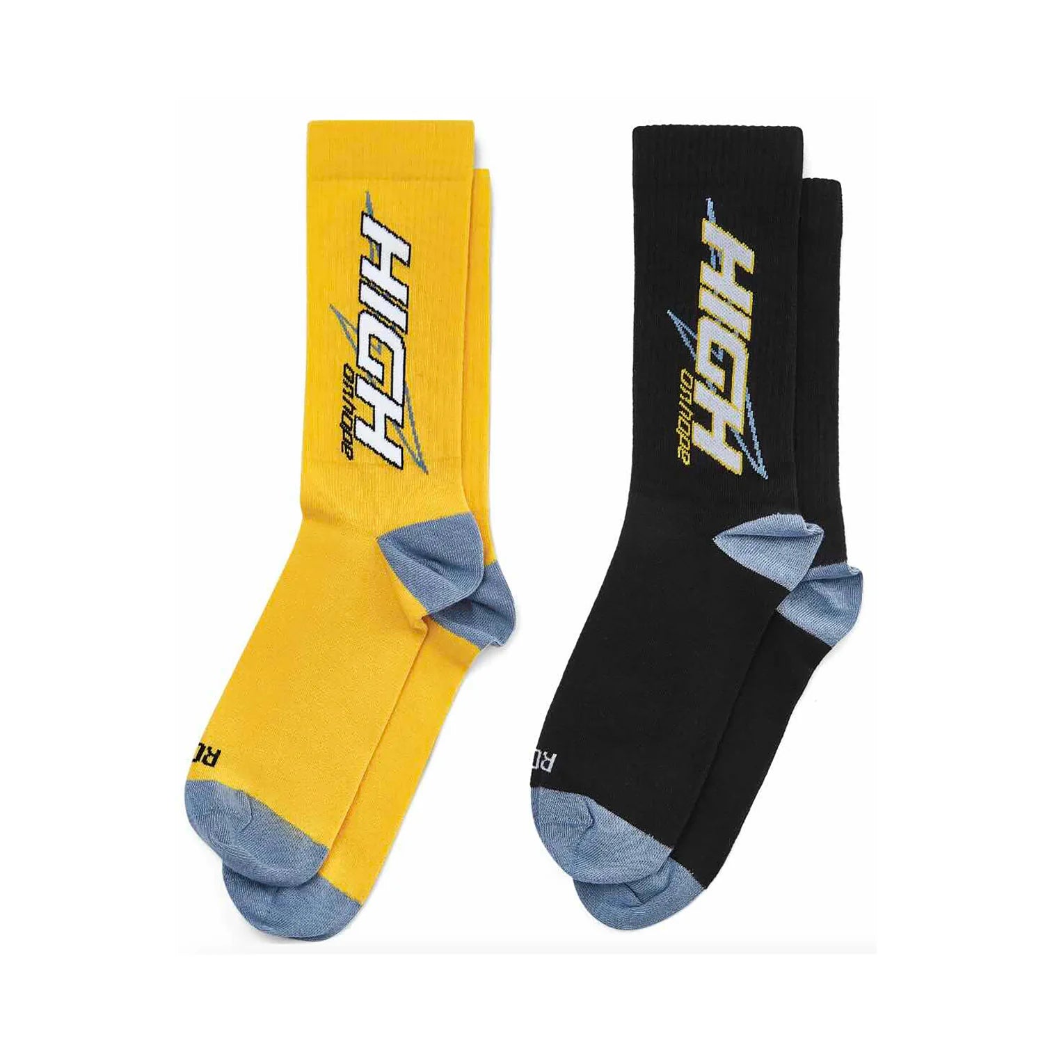 Martine Rose High on Hope Socks Multi-Pack Yellow Black
