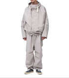 Nanamica Hooded Deck Jacket Grey Beige