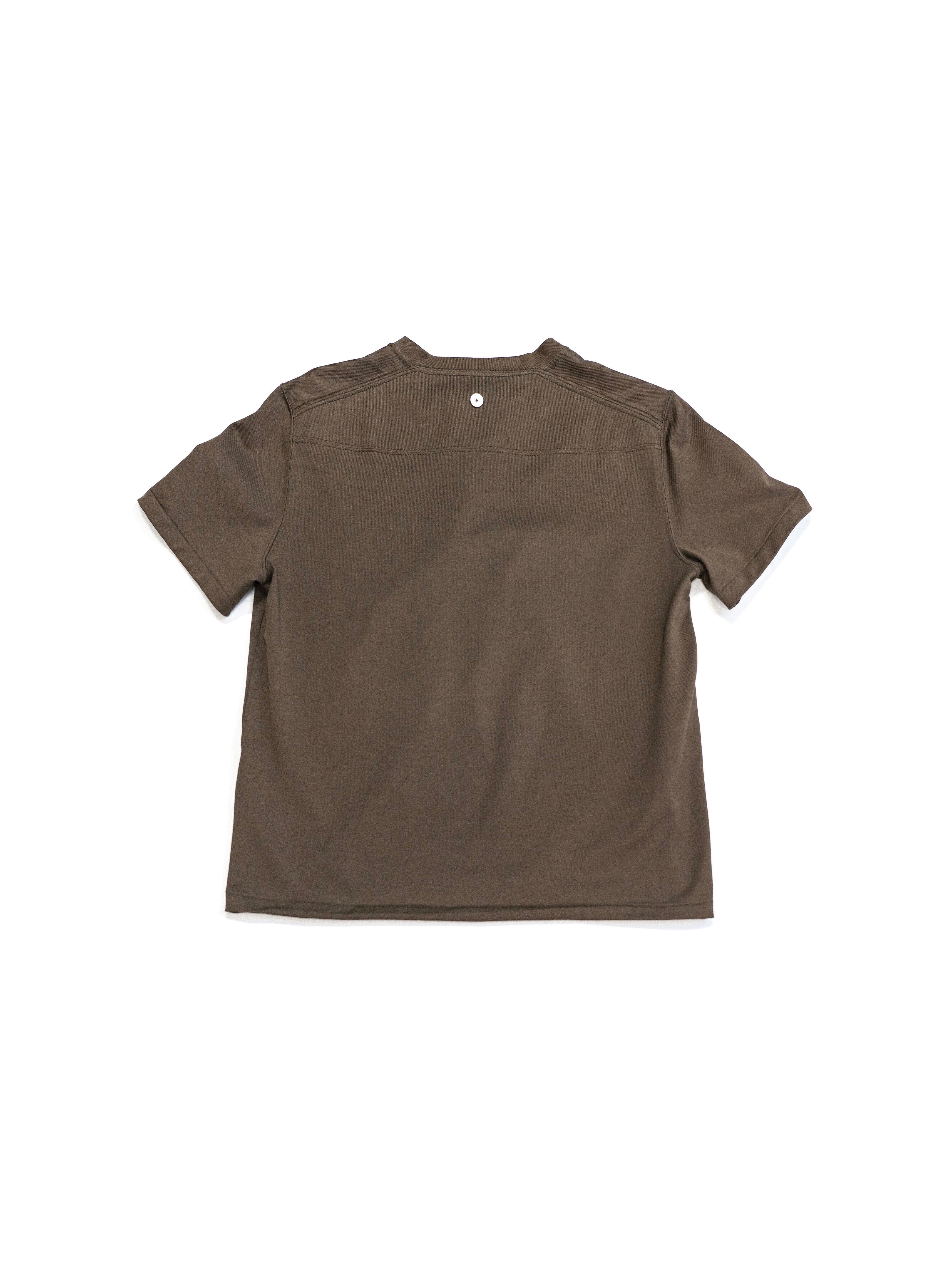 トップス OMAR AFRIDI COTTON T / CONCRETE size 44 Omar Afridi Cotton T Concrete - Designer T-Shirt | VAVA STORE