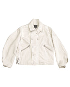 Omar Afridi Drawcord Blouson Ivory