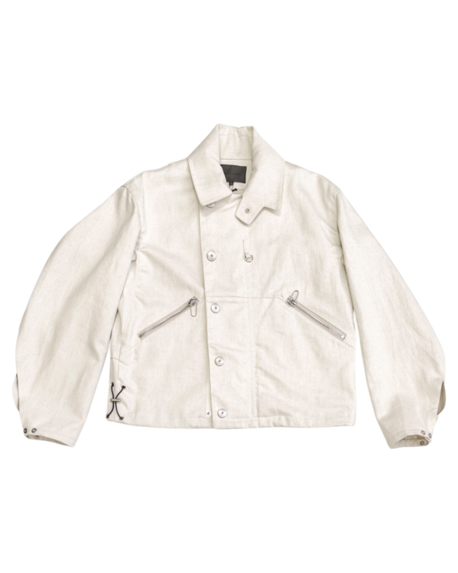 Omar Afridi Drawcord Blouson Ivory
