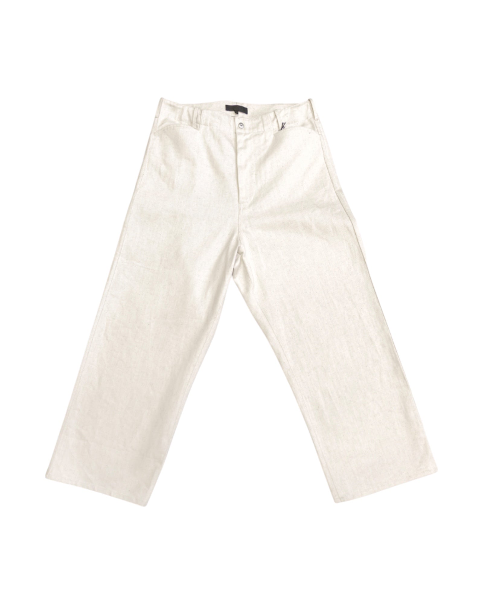 Omar Afridi Carol Trousers Grey - Designer Trousers | VAVA STORE