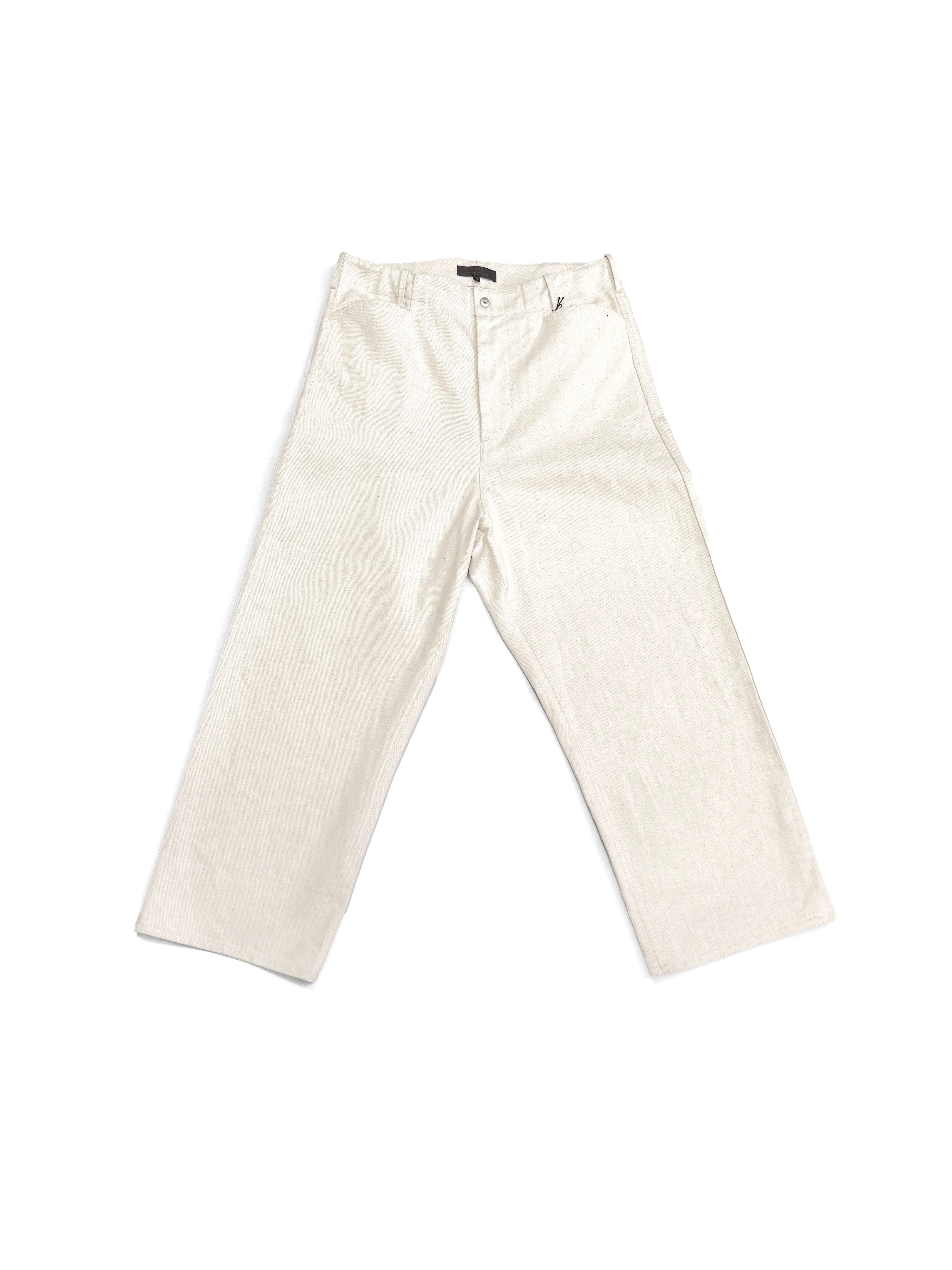 Omar Afridi Carol Trousers Grey - Designer Trousers | VAVA STORE