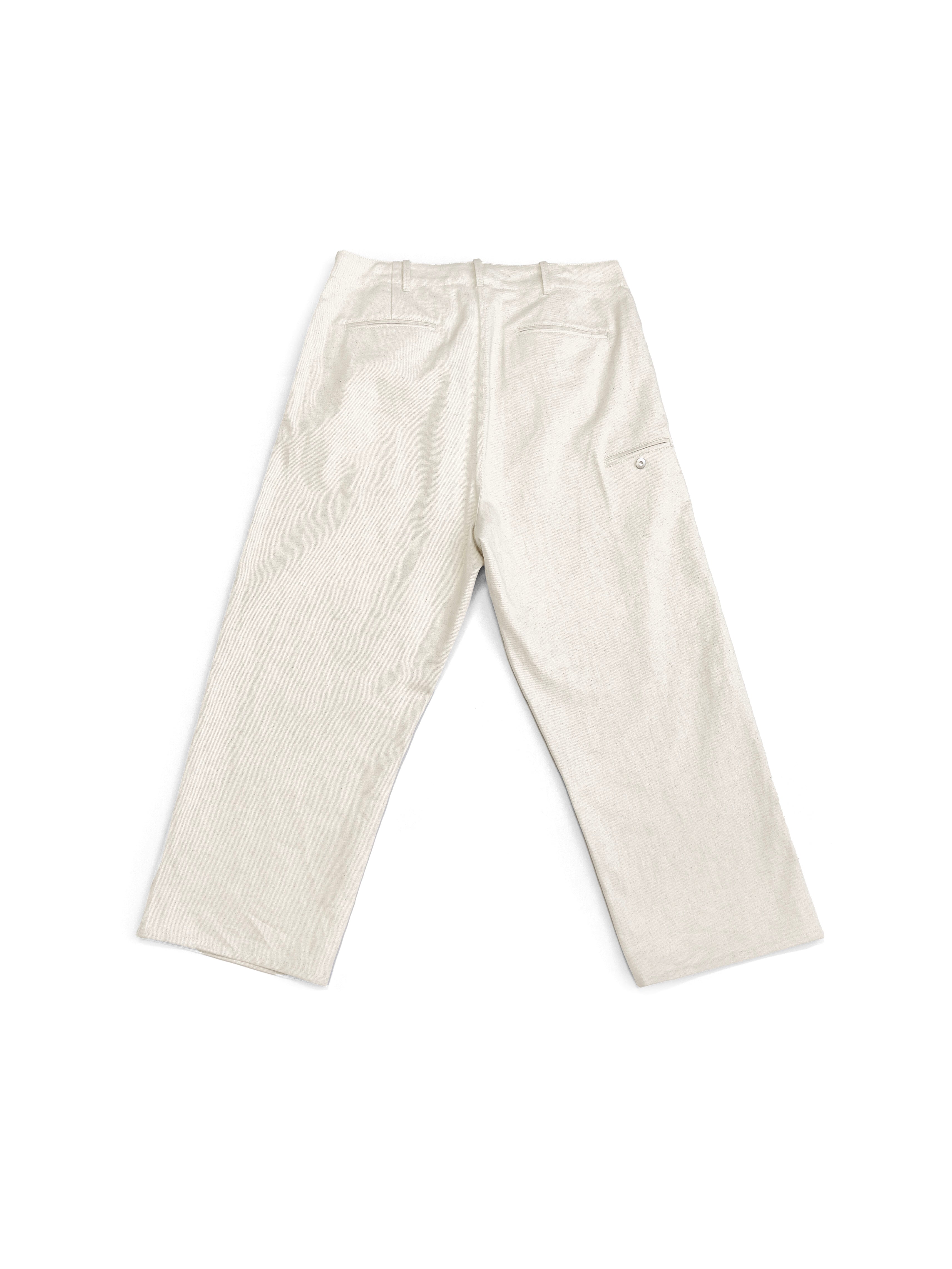 Omar Afridi】TROTTI BAGGY TROUSERS 44 TROTTI BAGGY TROUSERS / HEMP