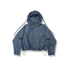 FFFPOSTALSERVICE Hooded Parachute Jacket Light Blue