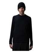 Devoa Knit Long Sleeve Black