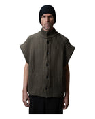 Devoa Knit Vest Grey