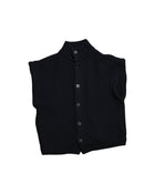 Devoa Knit Vest Black