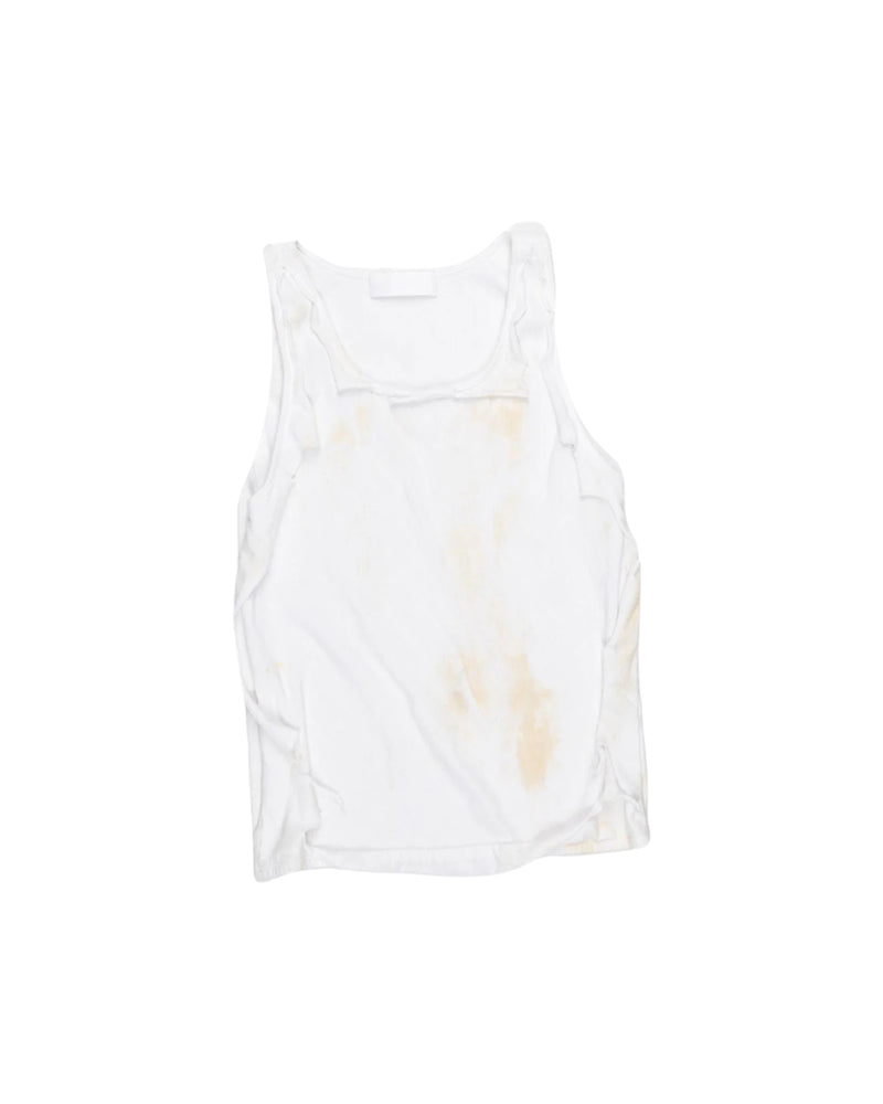 Alexander Digenova Layered Tank Top White