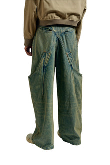 Namesake Billie Bibs Denim Pants Post Indigo