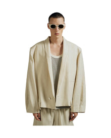 Namesake Barbosa Blazer Vanilla Stripe