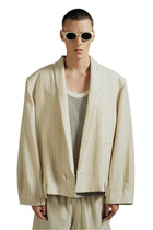 Namesake Barbosa Blazer Vanilla Stripe
